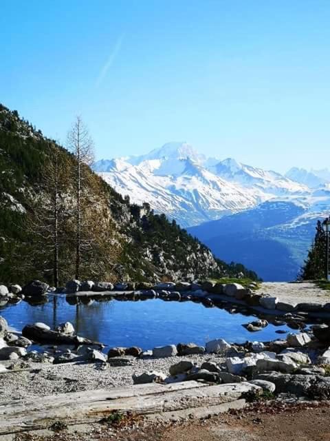 Appartement Montagne Spacieux, Piscine, Spa A Arc 1950 Les Arcs  Kültér fotó